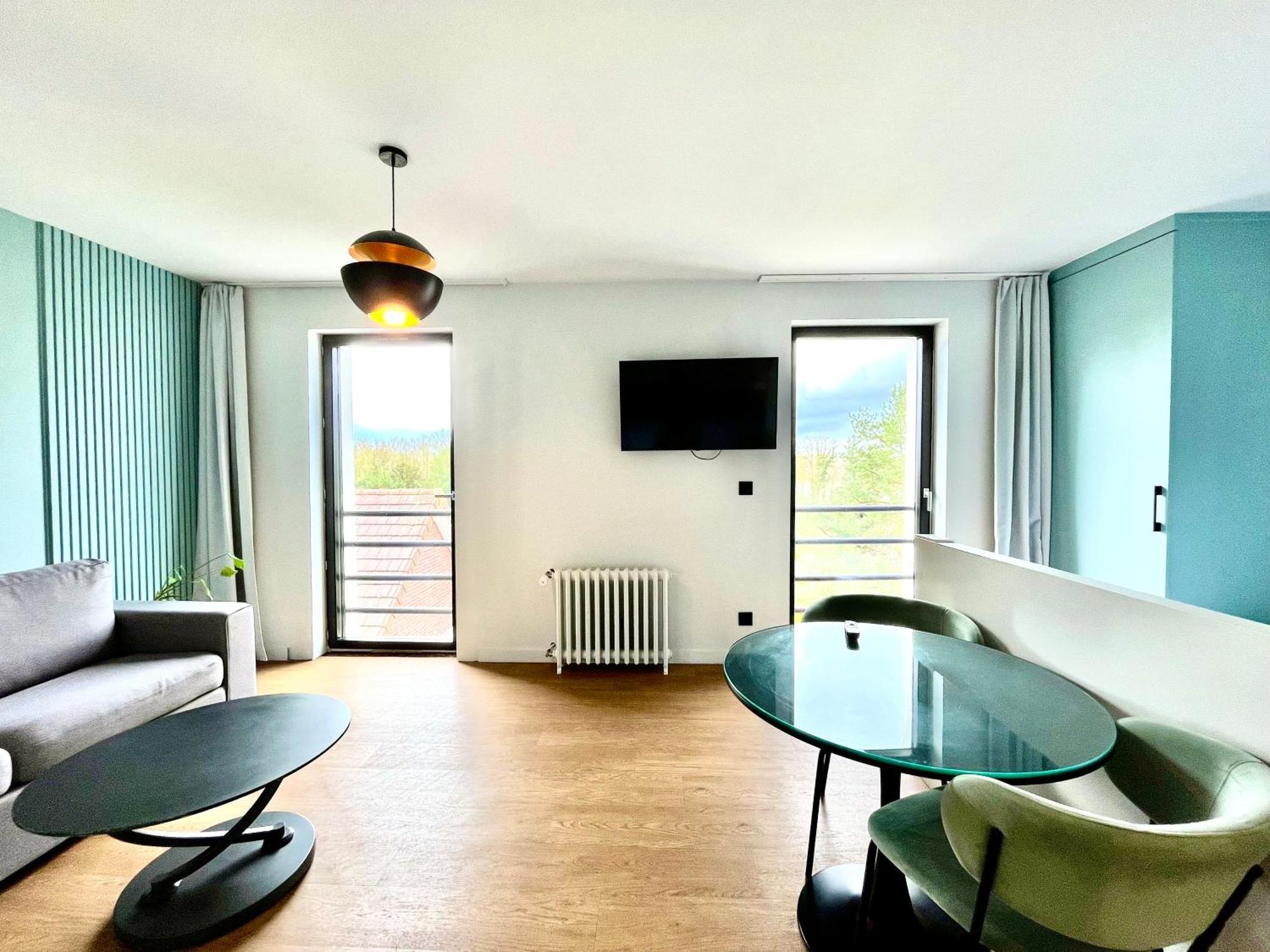 Studios Le Medicis Vue Seine Belbeuf 외부 사진